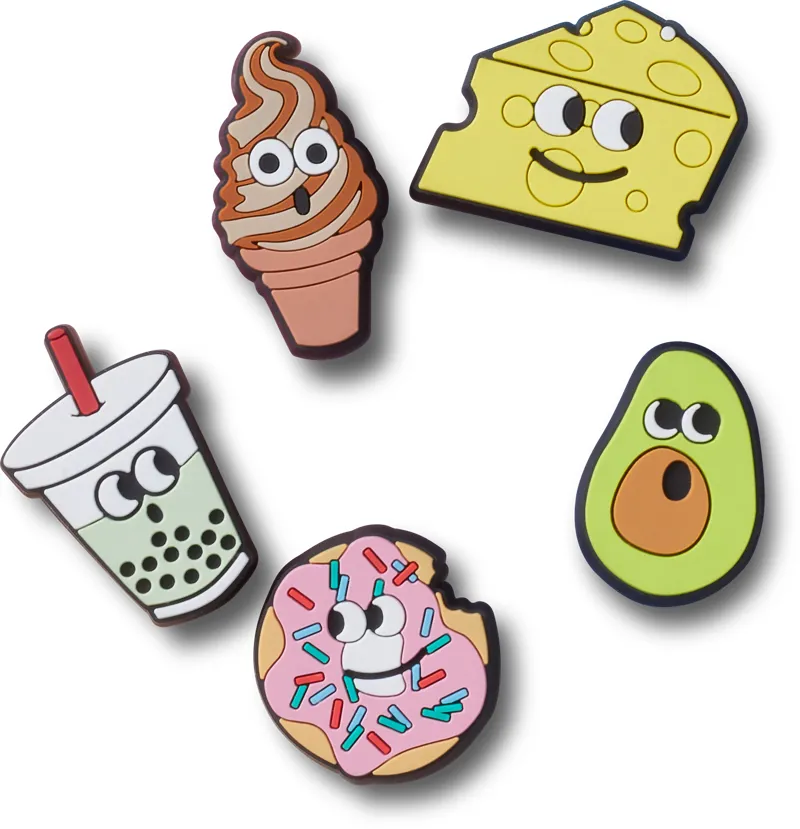 Crocs Lights Up Food Friends Jibbitz Pack