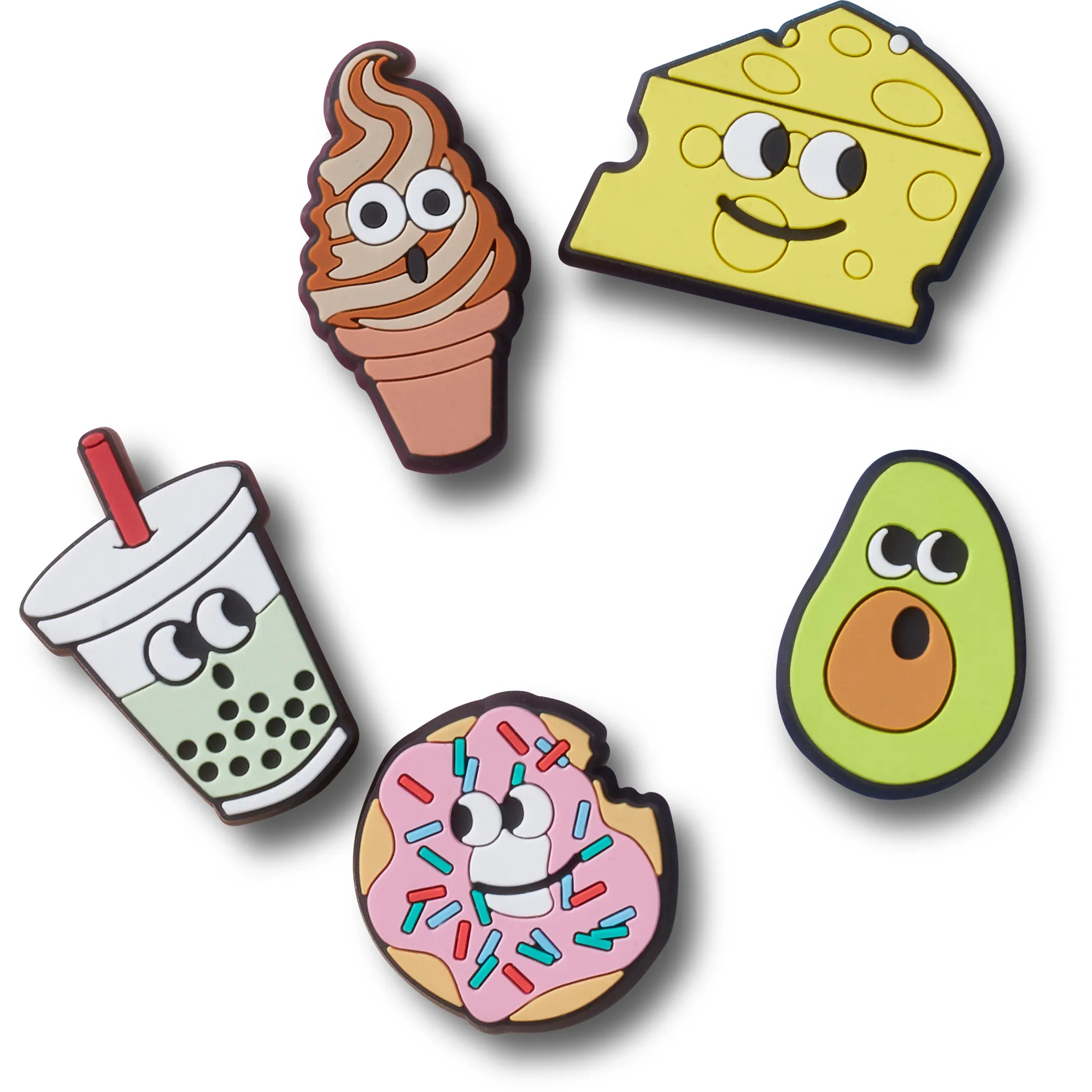 Crocs Lights Up Food Friends Jibbitz Pack