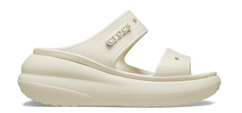 Crocs Women's Classic Crush Sandal - Bone-3