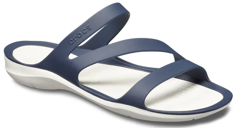 Crocs Women's Swiftwater Sandal - Navy/White - UK4-1