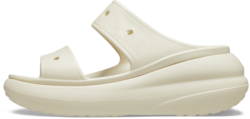 Crocs Women's Classic Crush Sandal - Bone-2