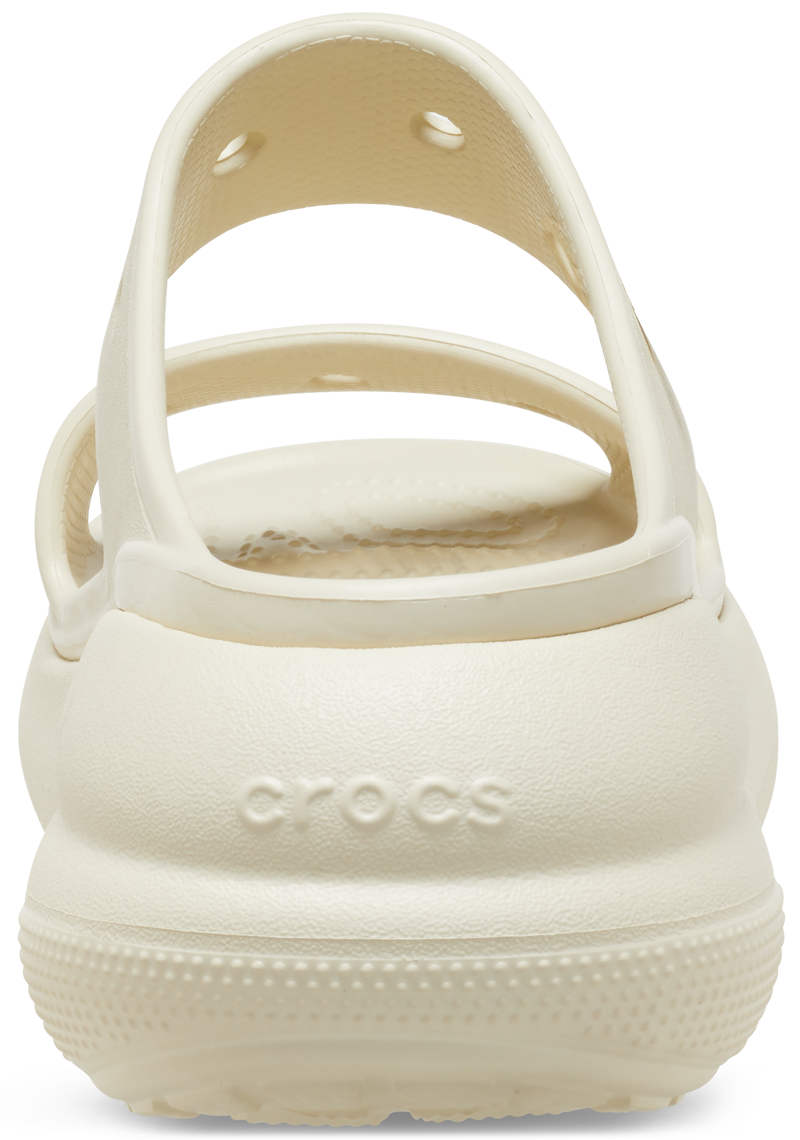 Crocs Women's Classic Crush Sandal - Bone-6
