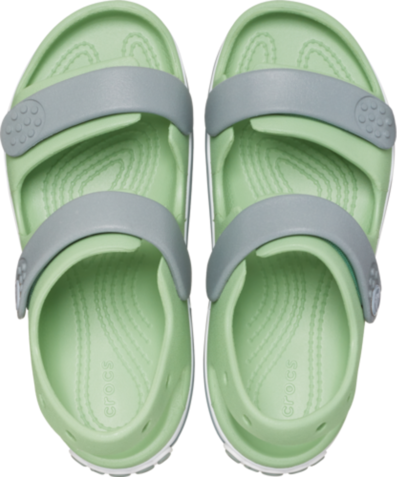 Crocs Kids Crocband Cruiser Sandal - Fair Green/Dusty Green-4