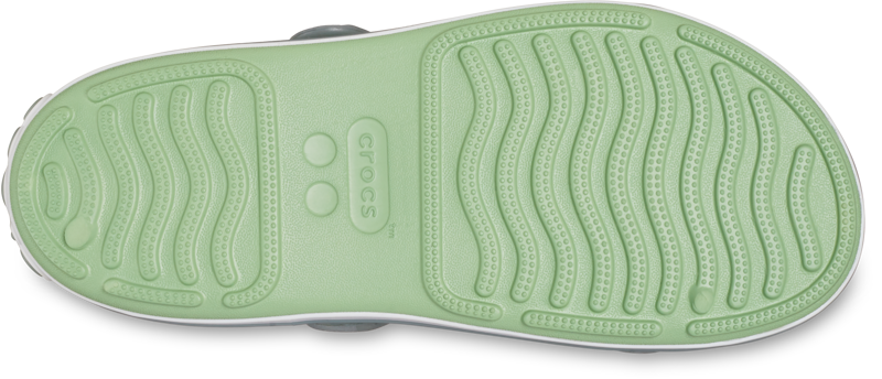 Crocs Kids Crocband Cruiser Sandal - Fair Green/Dusty Green-3
