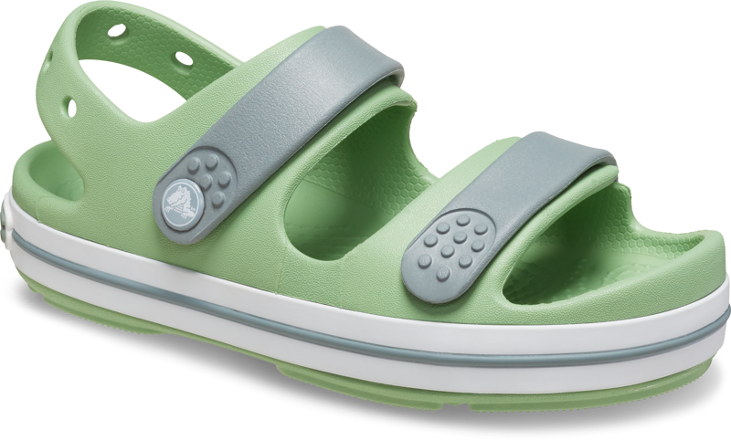 Crocs Kids Crocband Cruiser Sandal - Fair Green/Dusty Green-1