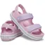 Crocs Toddler Crocband Cruiser Sandal - Ballerina Pink/Lavender