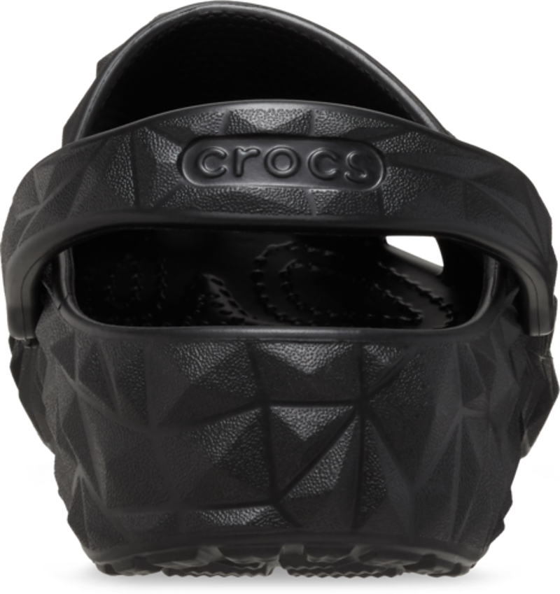 Crocs Classic Geometric Clog - Black - UK6/7-5