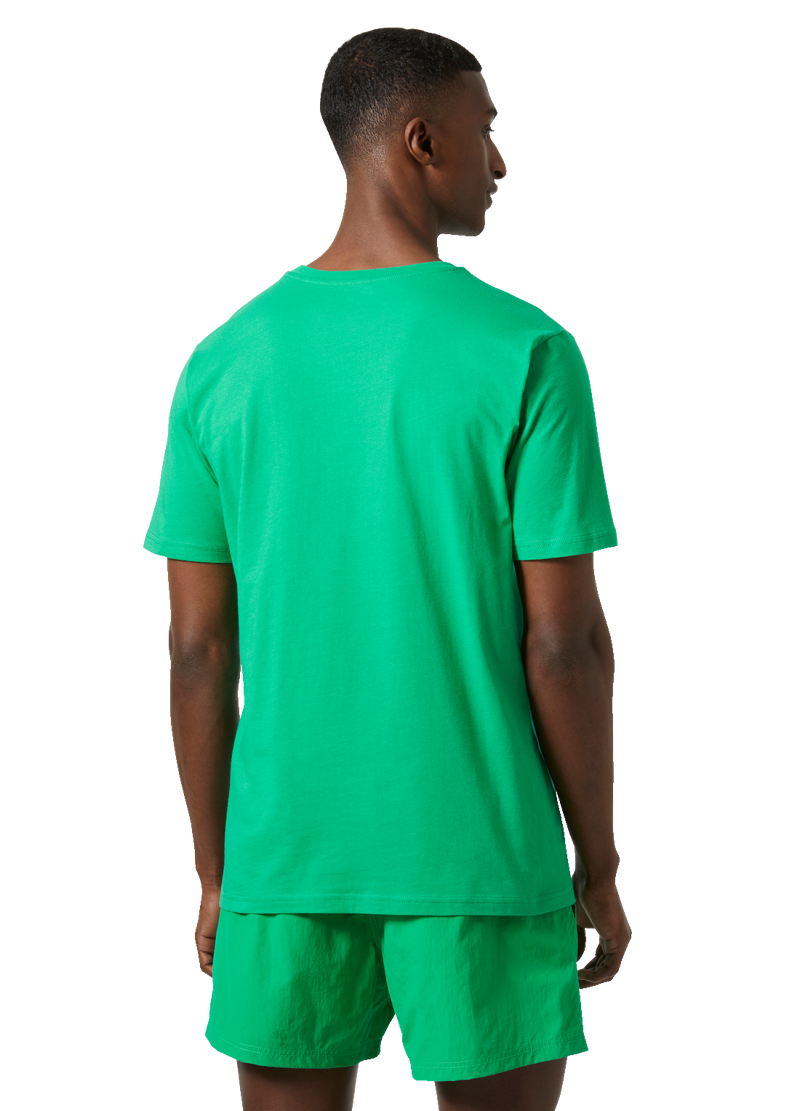 Helly Hansen Men's HH Logo Tee - Bright Green Medium-3