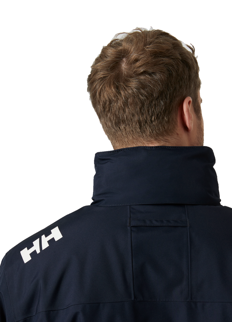Helly Hansen Men's Crew Hooded Midlayer Jacket 2.0 - Navy-3