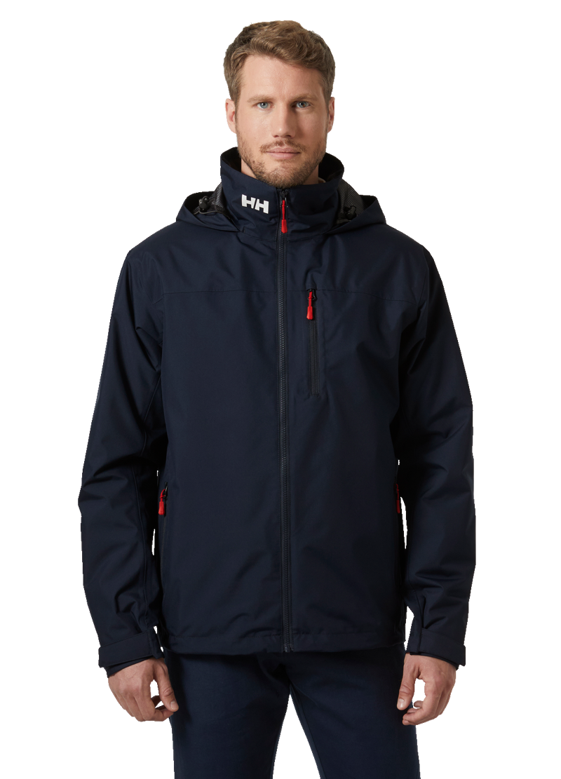 Helly Hansen Men's Crew Hooded Midlayer Jacket 2.0 - Navy-6