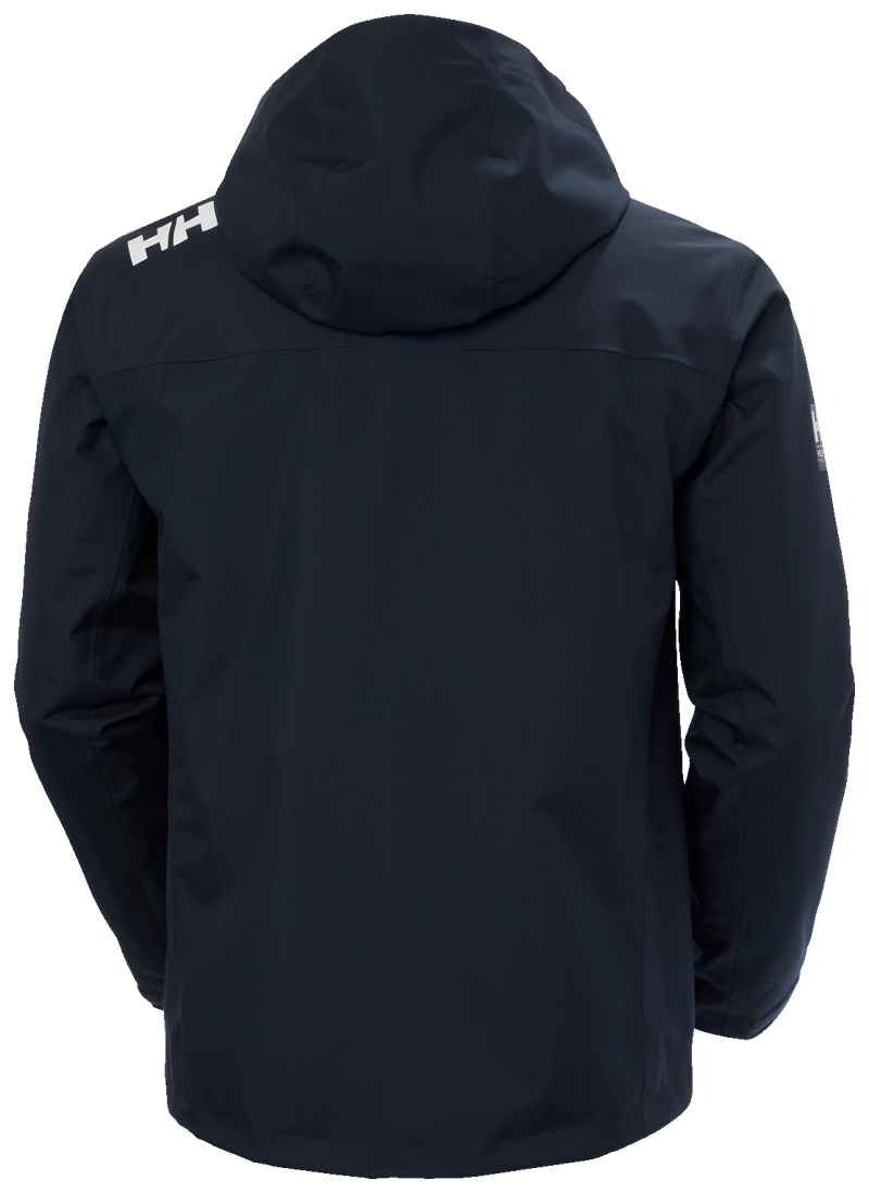 Helly Hansen Men's Crew Hooded Midlayer Jacket 2.0 - Navy-1