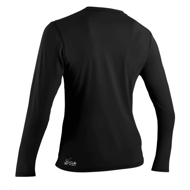 O'Neill Women's Basic Skins LS Sun Shirt - Black-1