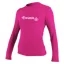 O'Neill Women's Basic Skins LS Sun Shirt - Fox Pink