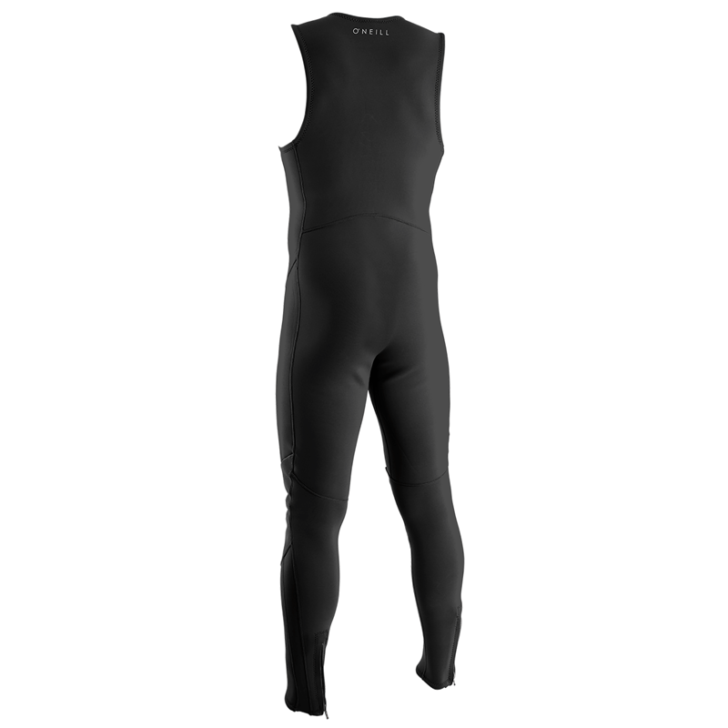 O'Neill Men's Reactor-2 1.5mm Front Zip Sleeveless Full Wetsuit - Black/Black - Small-1