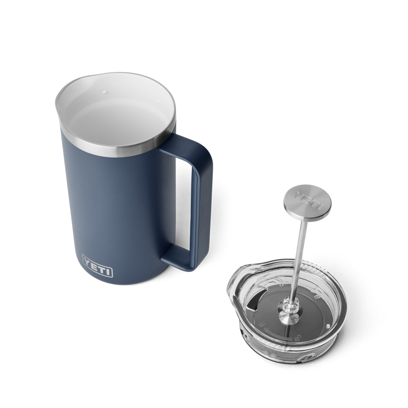 Yeti Rambler French Press 34oz - Navy-3