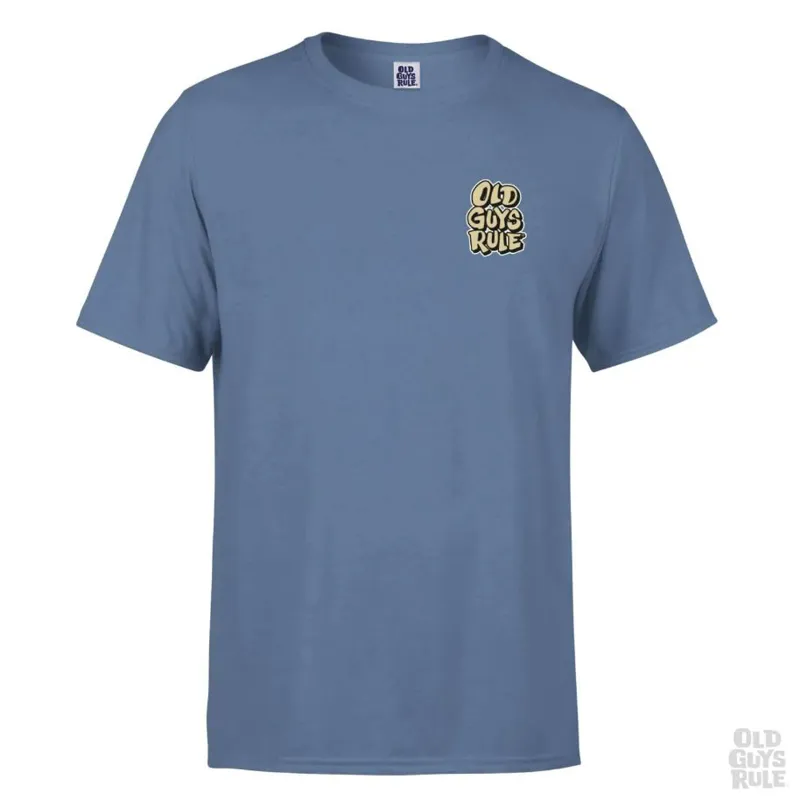 Old Guys Rule Been Around The Block III SS Tee - Indigo Blue-1