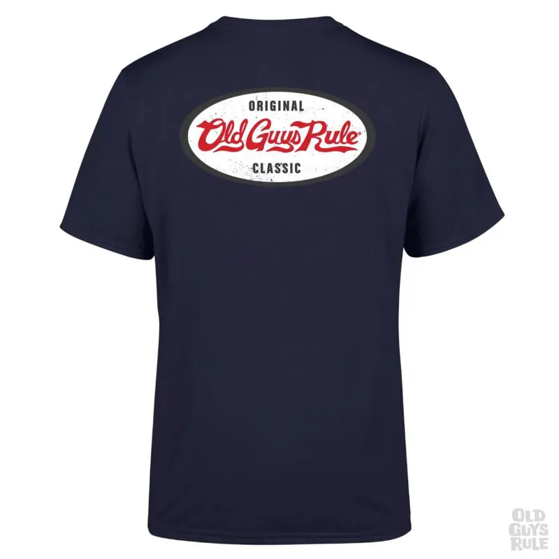 Old Guys Rule Original Classic SS Tee - Navy