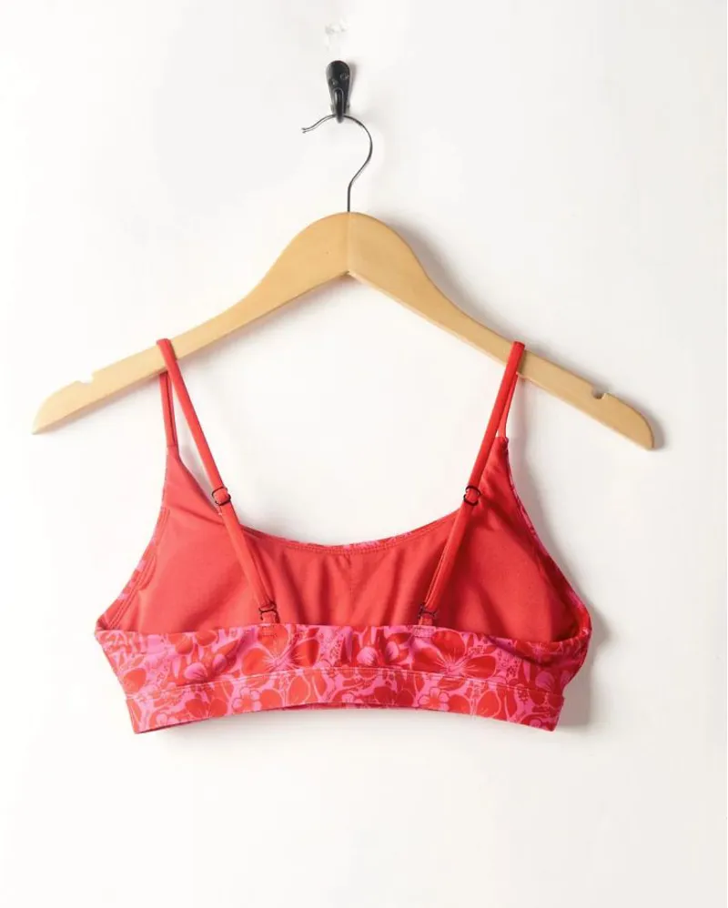 Saltrock Women's Cleo Caeley Hibiscus Bikini - Pink/Red Large and XL-2
