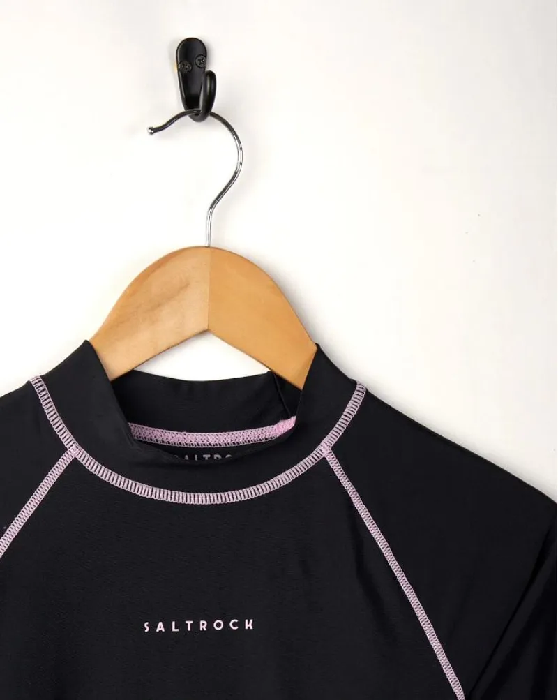 Saltrock Women's Core LS Rash Vest - Black-1