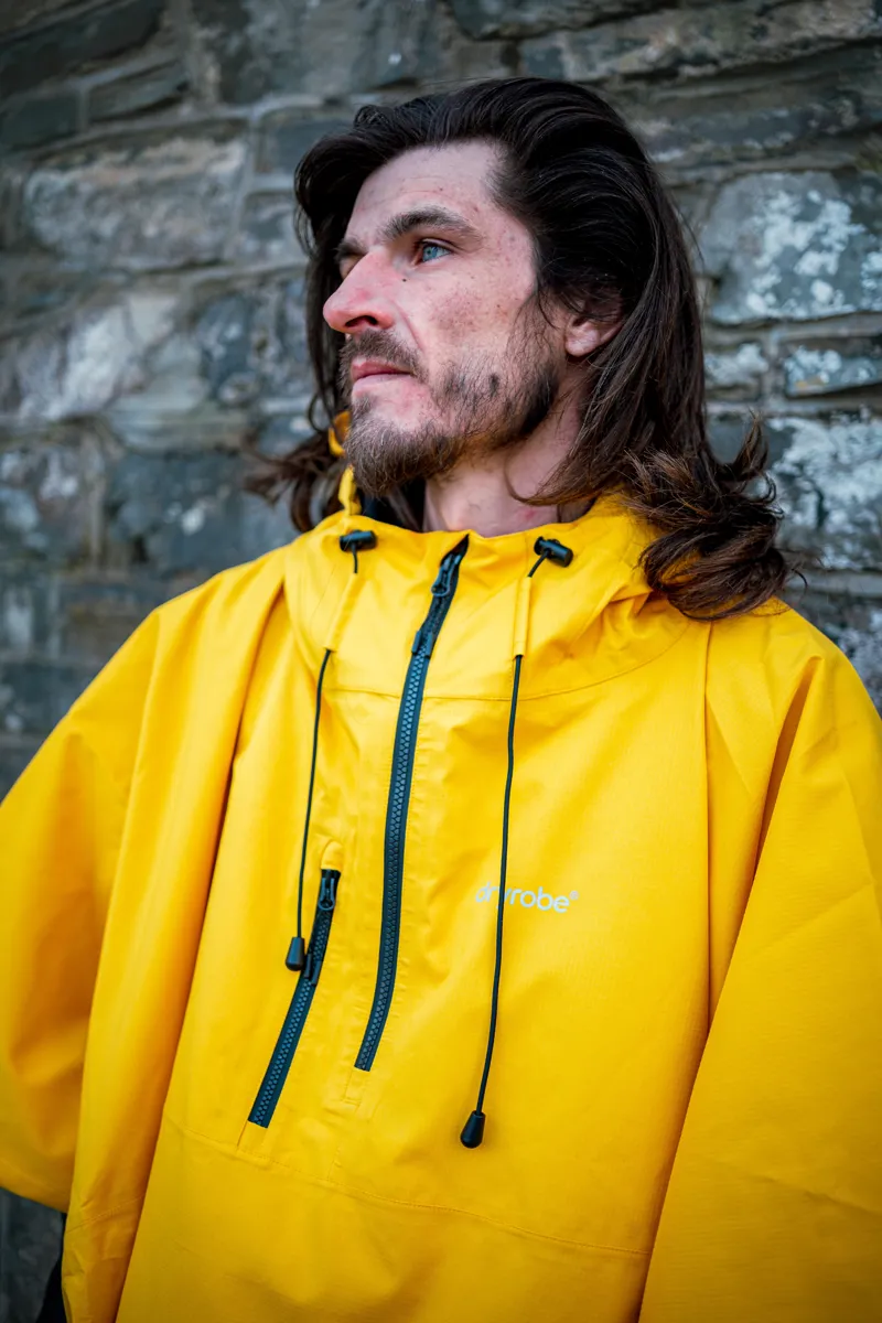 Dryrobe Waterproof Poncho -  Yellow-6