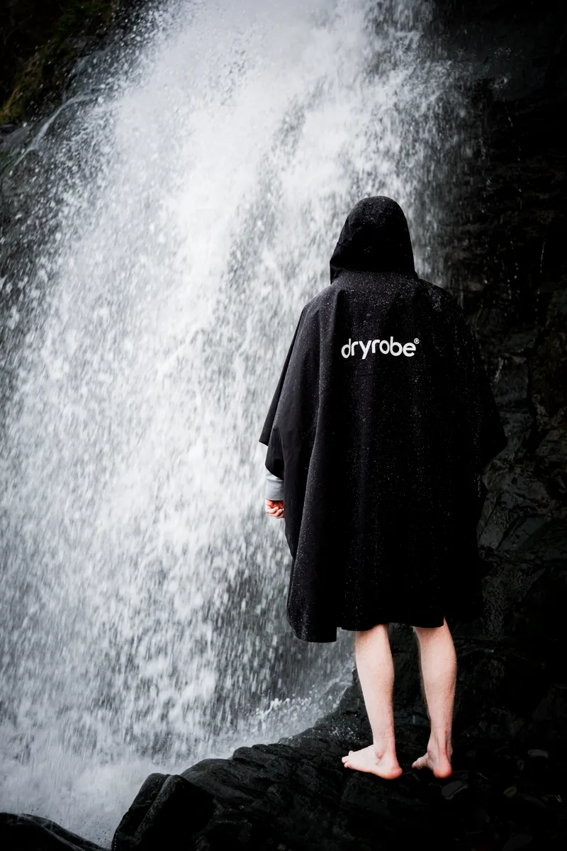 Dryrobe Waterproof Poncho - Black-7