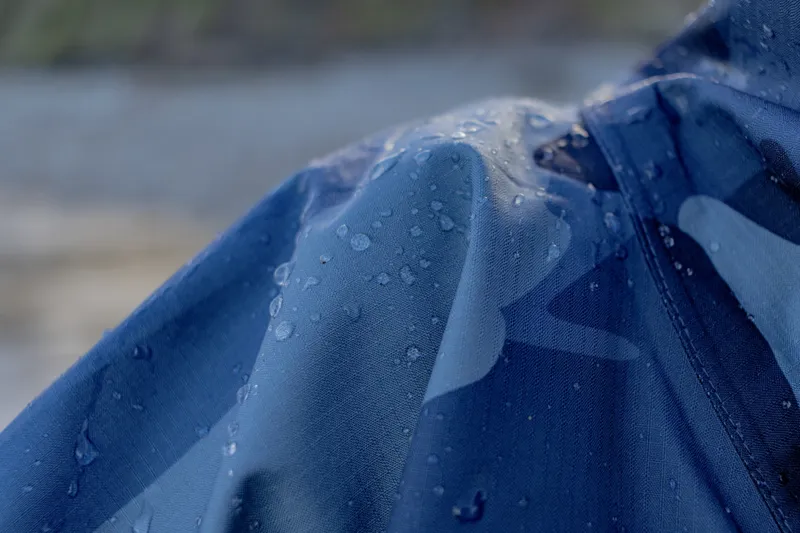 Dryrobe Waterproof Poncho -  Blue Camo-9