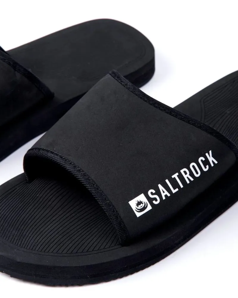 Saltrock Unisex Ghost Sliders - Black-2