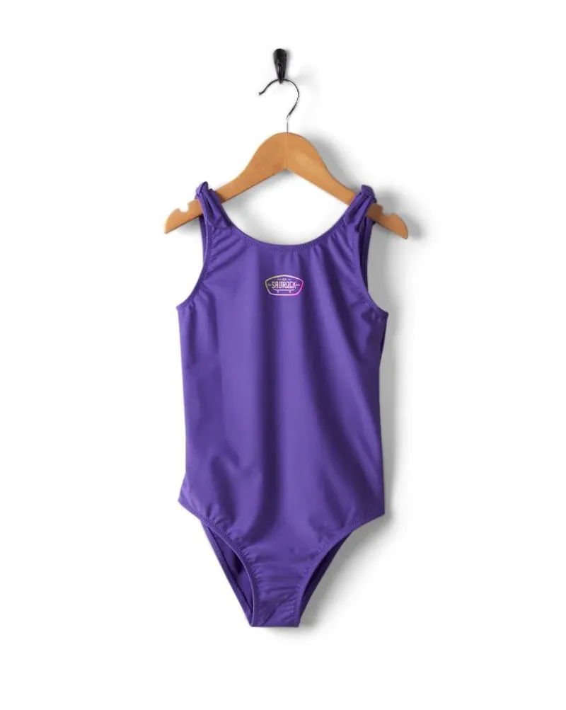 Saltrock Girl's Sunny Hardskate Swimsuit - Purple