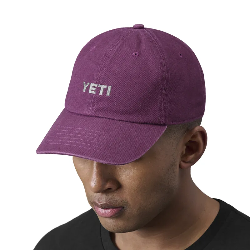 Yeti Logo Badge Baseball Cap - Violet-3