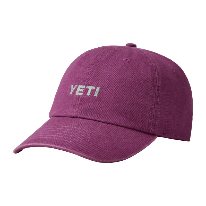 Yeti Logo Badge Baseball Cap - Violet-2