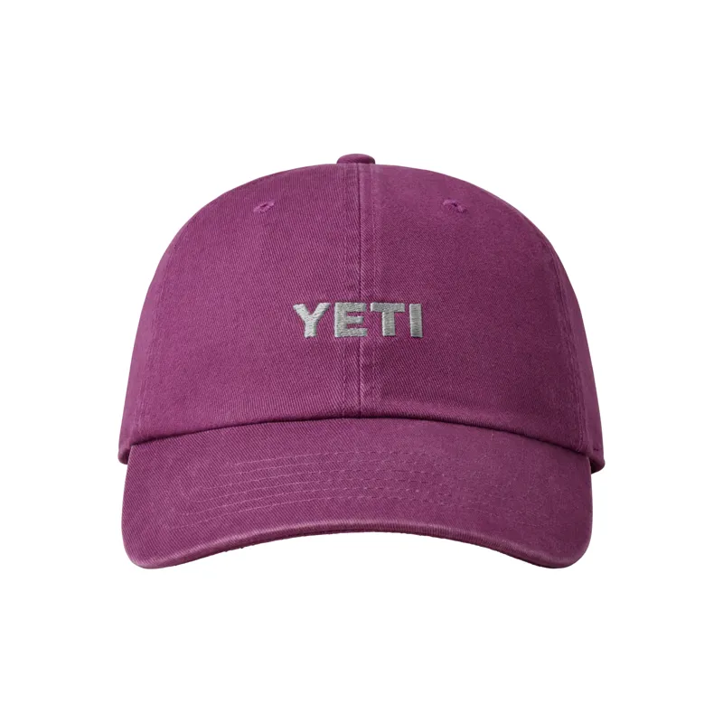 Yeti Logo Badge Baseball Cap - Violet