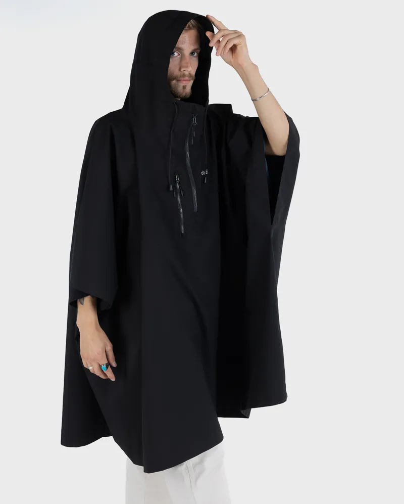 Dryrobe Waterproof Poncho - Black-1