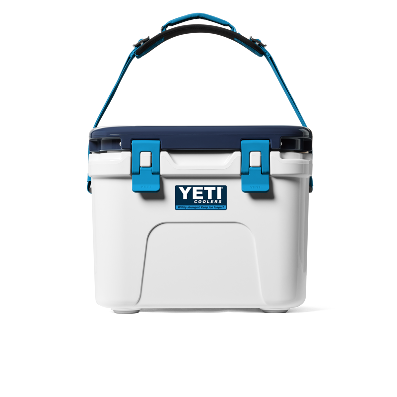 Yeti Roadie 15 Cool Box - White/Blue-1
