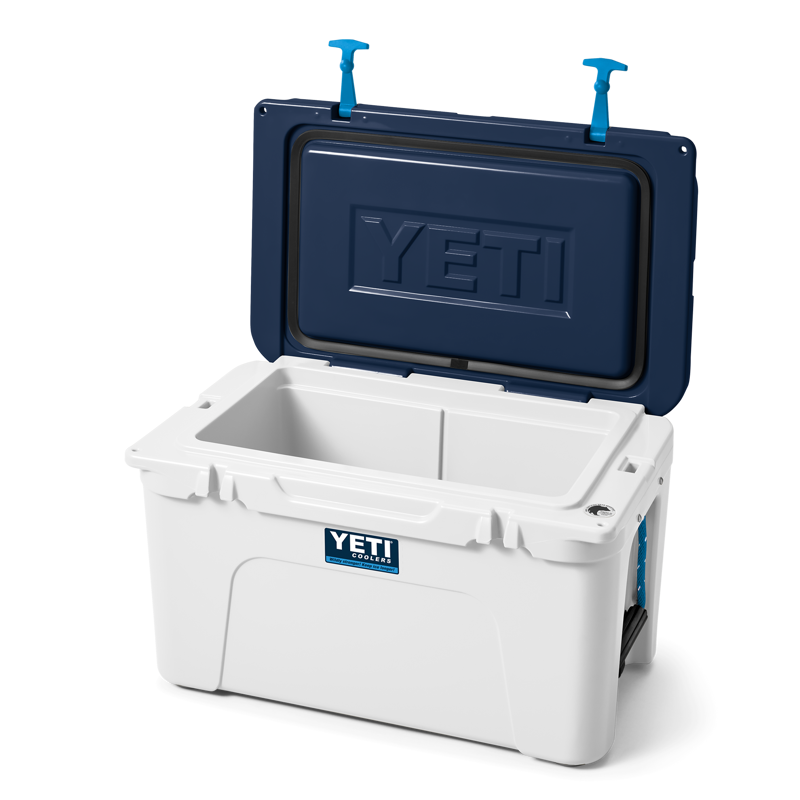 Yeti Tundra 45 Cool Box - White/Blue-2