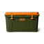 Yeti Tundra 45 Cool Box - Olive/King Crab Orange