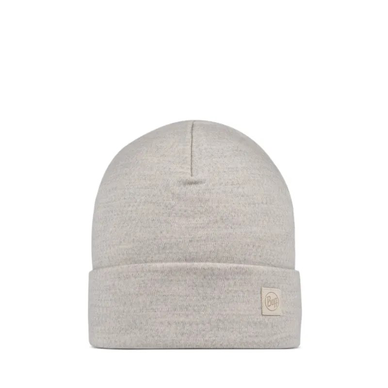 Buff Merino Heavyweight Beanie Solid - Cloud