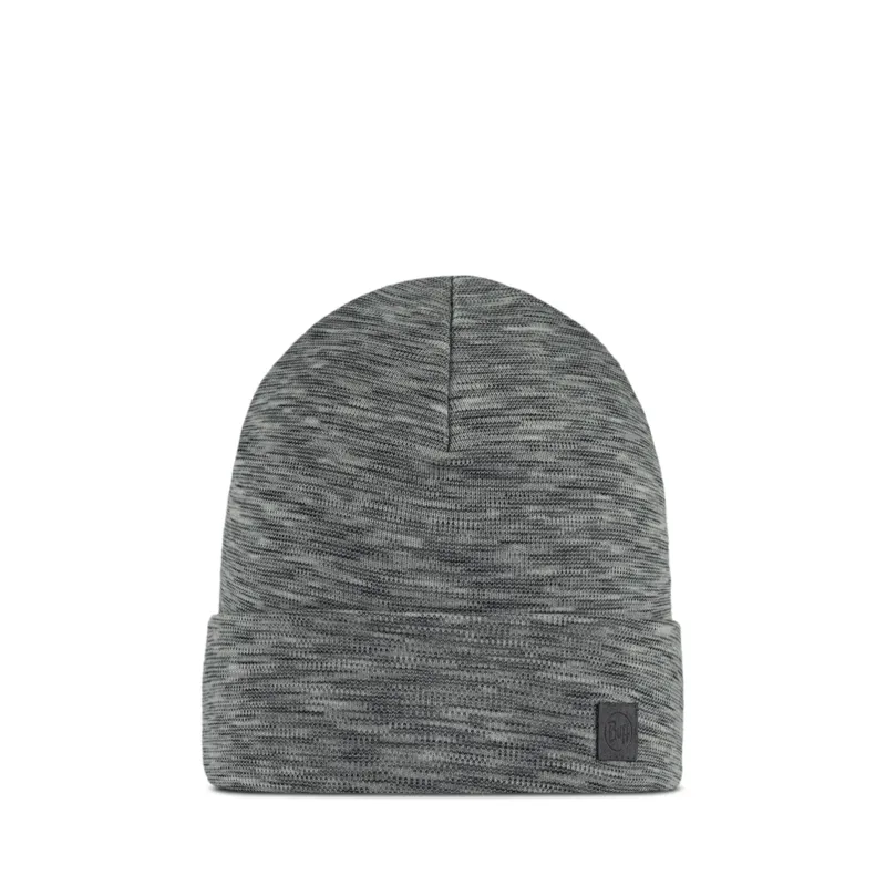 Buff Merino Heavyweight Beanie Solid - Fog Grey