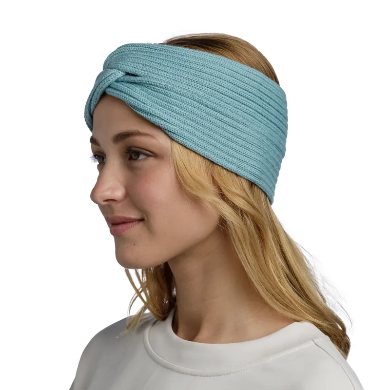 Buff Norval Knitted Headband  - Pool-3