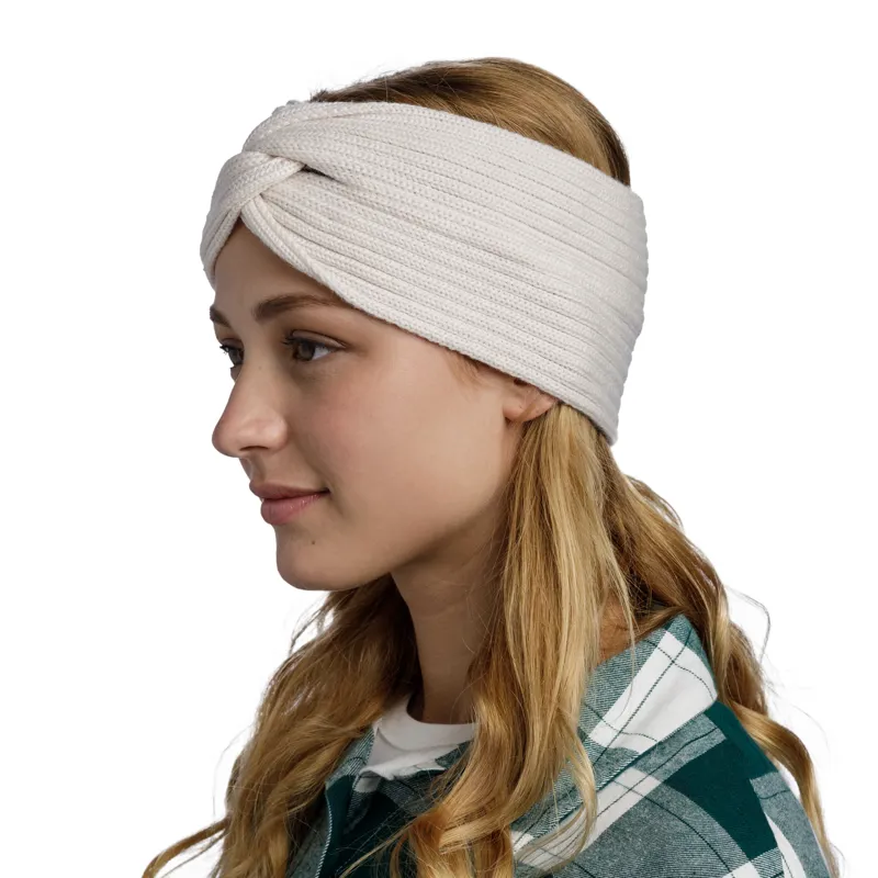 Buff Norval Knitted Headband  - Ice-3