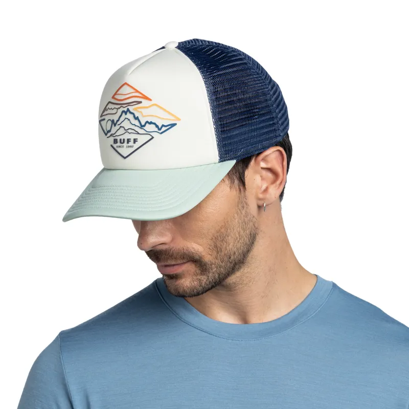 Buff Trucker Cap - Luster Flint L/XL-3