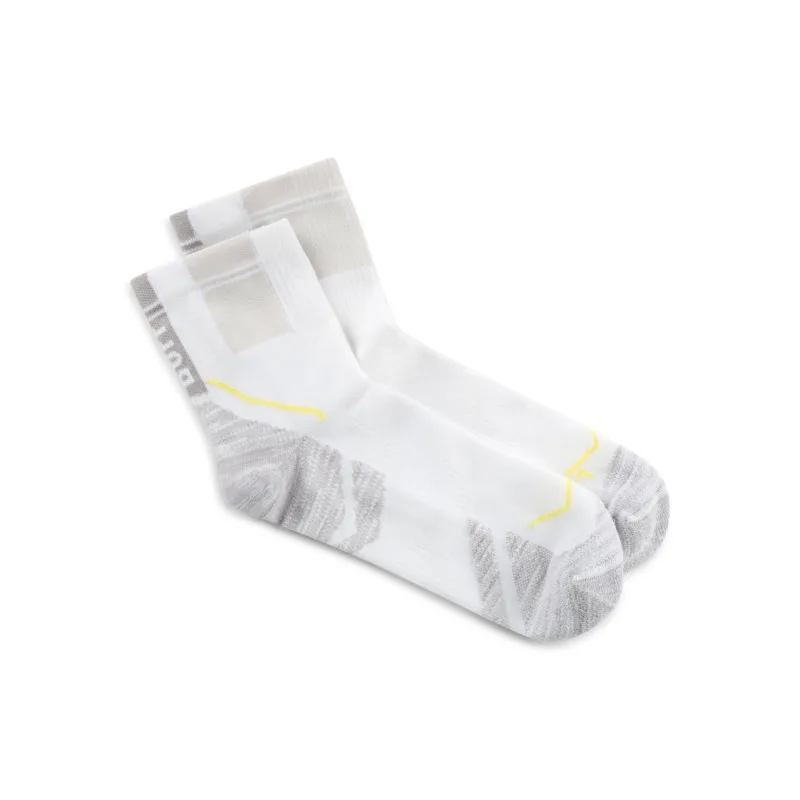 Buff Coolnet Quarter Sock - White-2