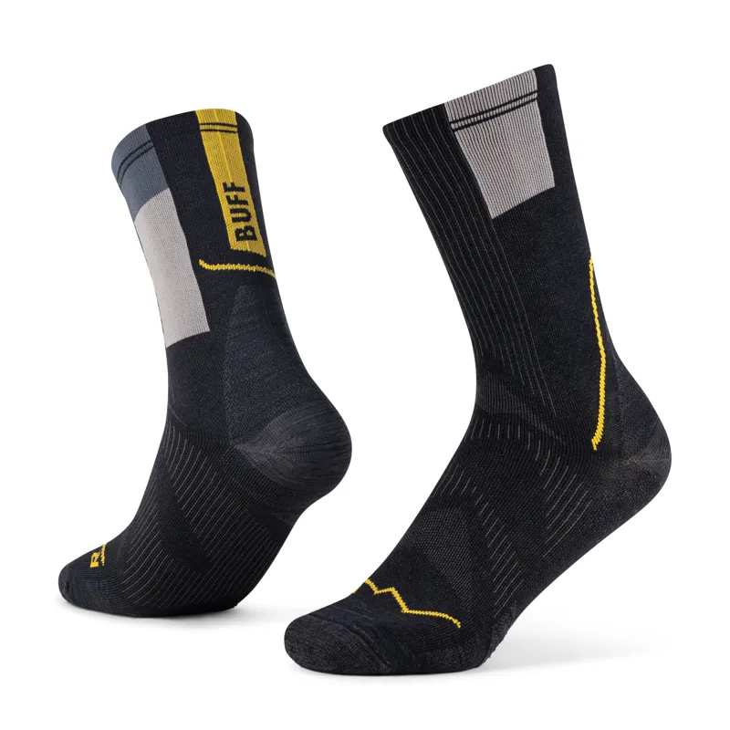 Buff Coolnet Crew Sock - Graphite