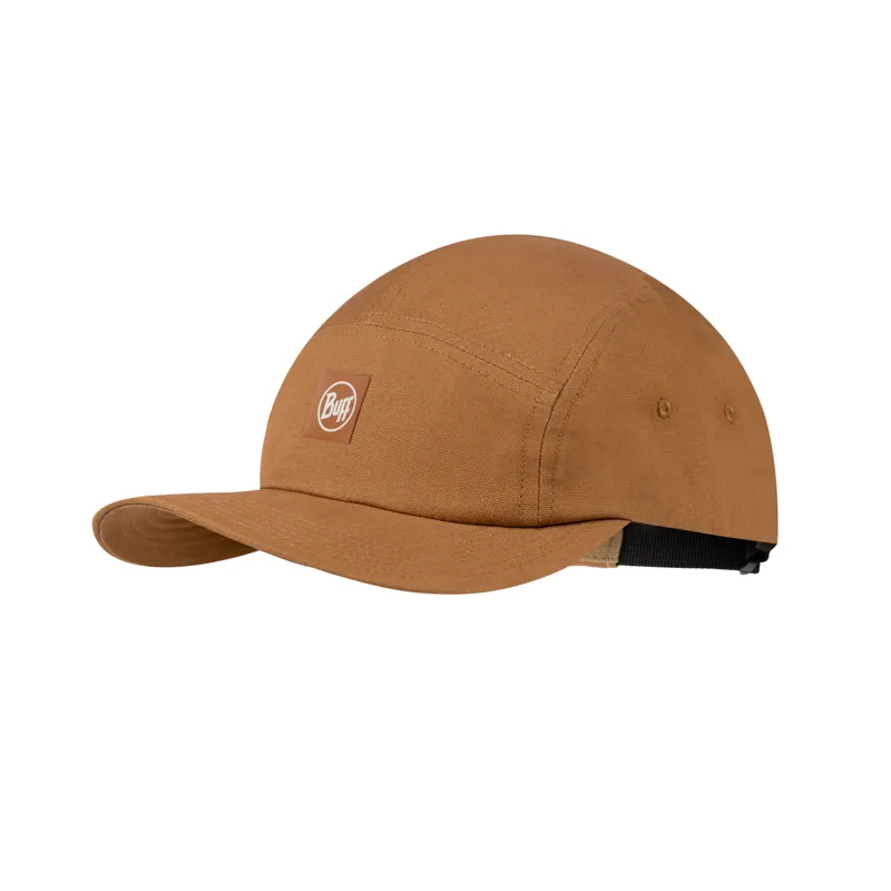 Buff 5 Panel Venture Cap - Solid Camel