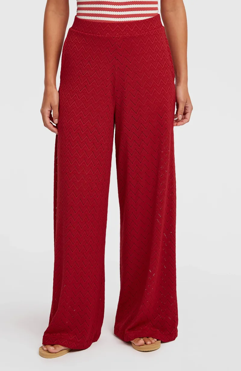 O'Neill Women's O'Riginals Wide Leg Pants - Midnight Poppy-3