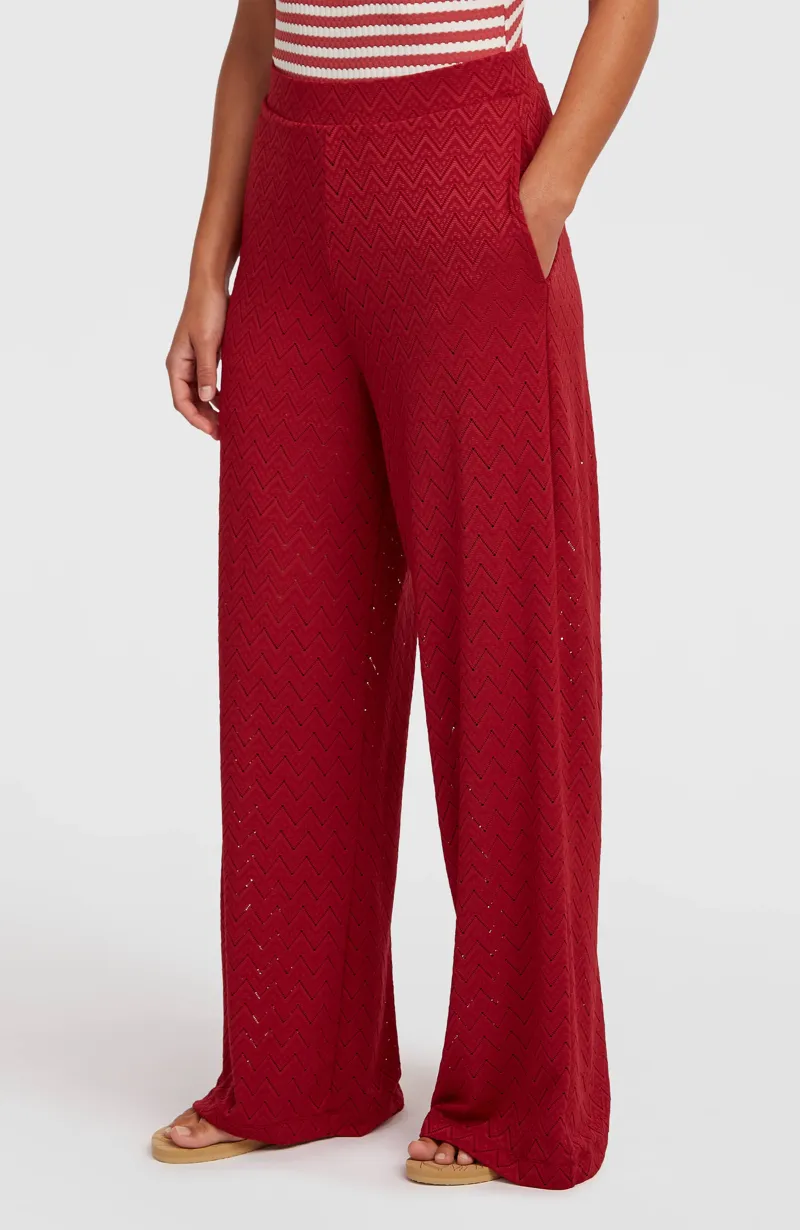 O'Neill Women's O'Riginals Wide Leg Pants - Midnight Poppy-5