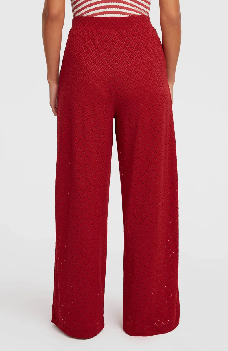 O'Neill Women's O'Riginals Wide Leg Pants - Midnight Poppy-4