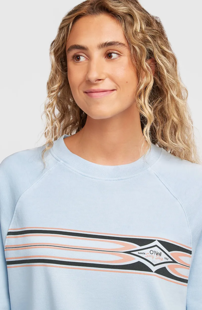 O'Neill Women's O'Riginals Crewneck Sweatshirt - Spindle-3