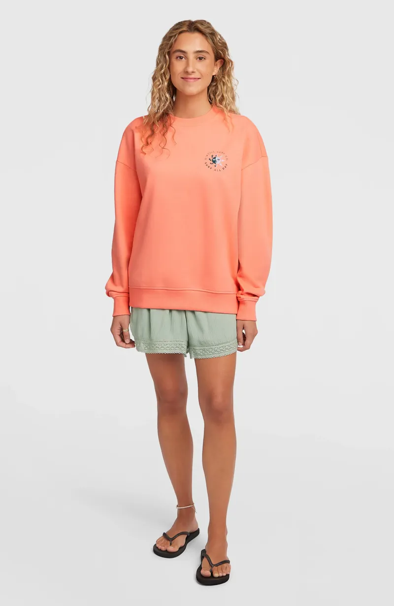 O'Neill Summer Musthave Crew - Funky Peach-6