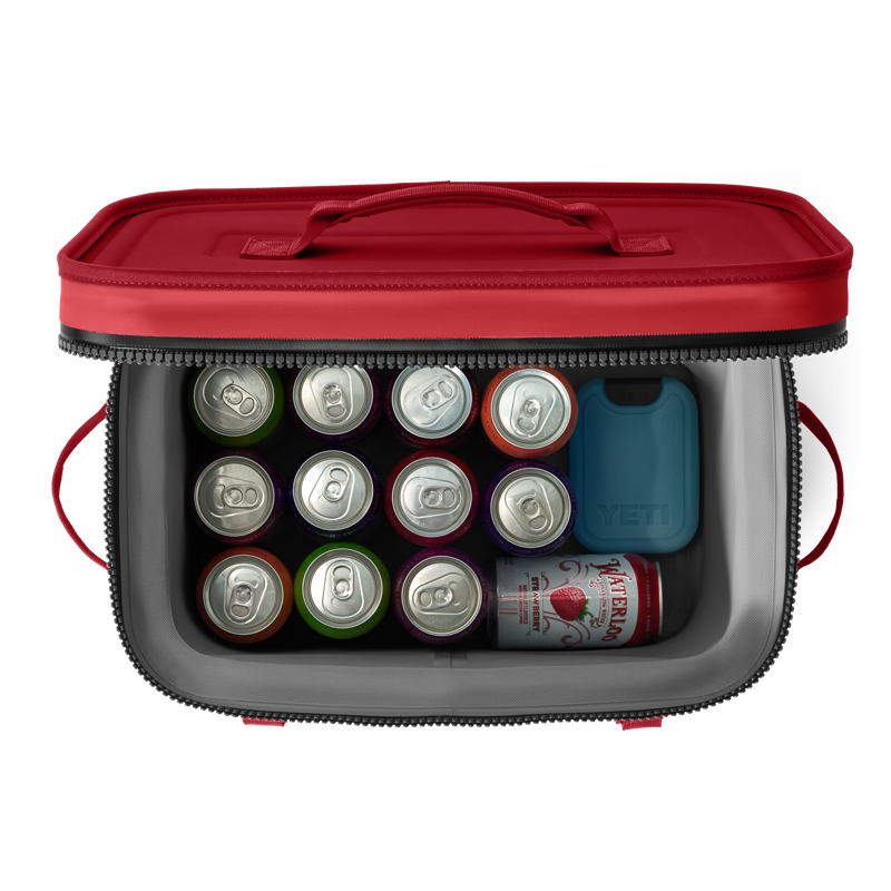 Yeti Hopper Flip 18 Soft Cooler - Rescue Red-7