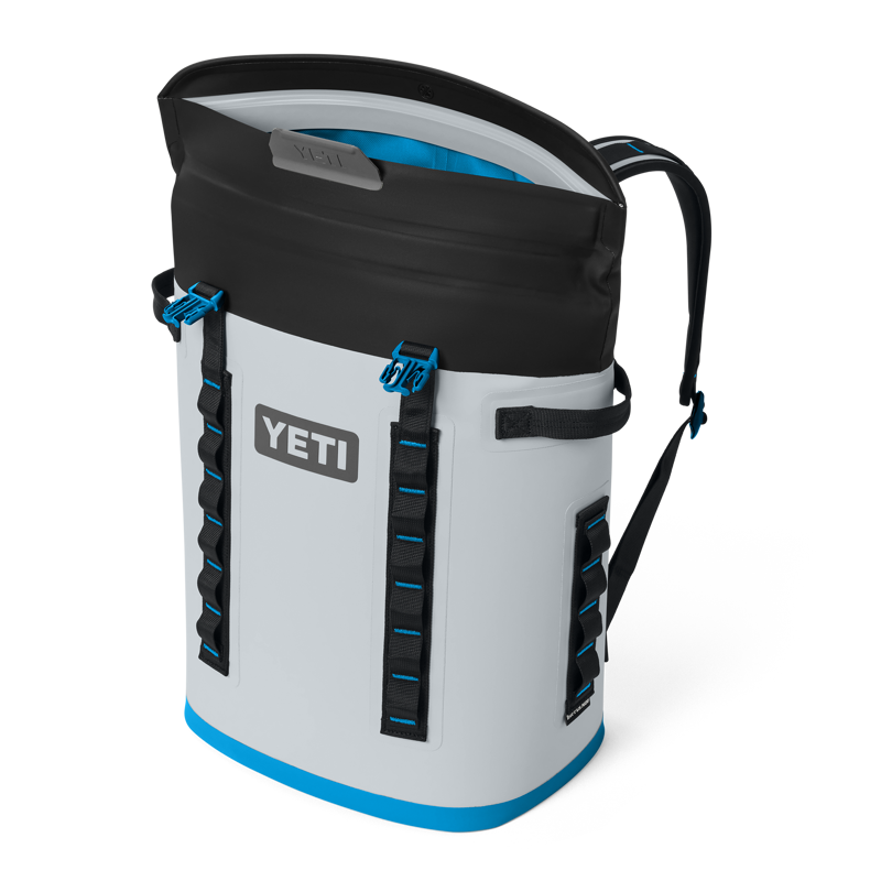Yeti Hopper Backpack M20 Soft Cooler - Fog Grey/Blue-4